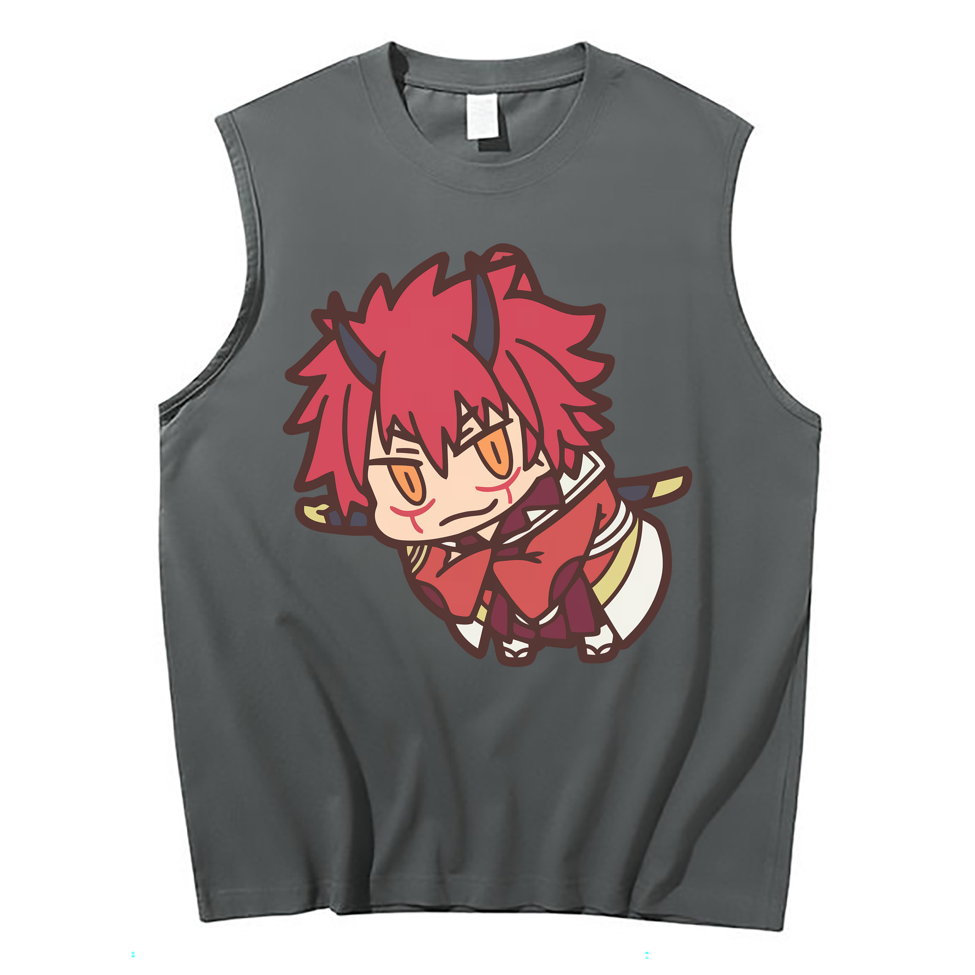 （画像用） 転スラ Regarding Reincarnated to Slime コットン100％タンクトップ（フロントプリント）